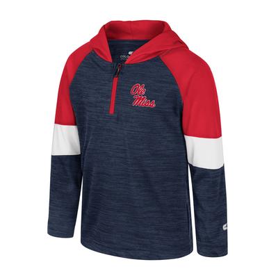 OLE MISS TODDLER CREATIVE CONTROL QTR ZIP