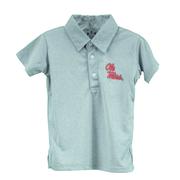 OLE MISS YOUTH SS POLY POLO