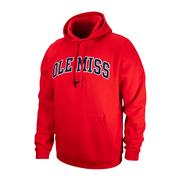 BLOCK OLE MISS TACKLE TWILL FLEECE HOODY