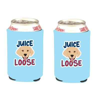 THE JUICE IS LOOSE SUBLIMATED CAN HOLDER