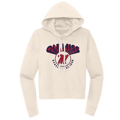 SCRIPT M OLE MISS REBELS PERFECT FIT FLEECE HOODIE