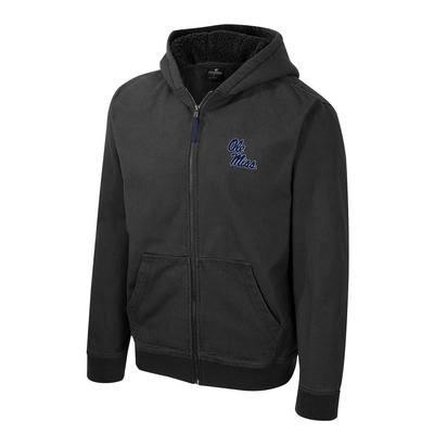 OLE MISS ELECTROCUTED FULL ZIP HOODED JACKET