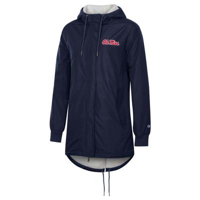 STACKED OLE MISS SMU SHERPA LINED STADIUM JACKET