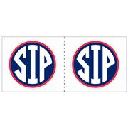 2 PK 2 INCH EXTRA DURABLE LAMINATED VINYL SIP DECAL