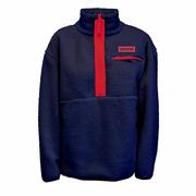 OLE MISS PEBBLE FLEECE QUARTER ZIP