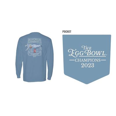 CLEARANCE LS OLE MISS EGG BOWL SCORE T-SHIRT