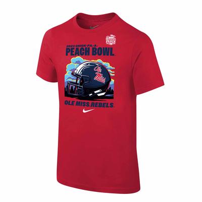 CLEARANCE YOUTH SS OLE MISS PEACH BOWL T-SHIRT