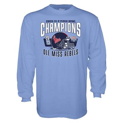 PREORDER LS OLE MISS PEACH BOWL CHAMPIONS TEE