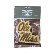 OLE MISS 3IN WOOD MAGNETS