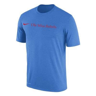 SS OLE MISS REBELS DRI-FIT COTTON TEE