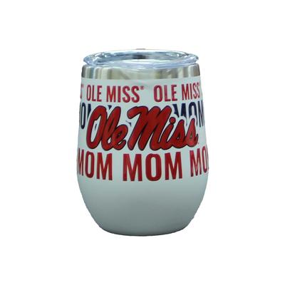 OLE MISS MOM DIGITAL STAINLESS SIPPER WINE TUMBLER