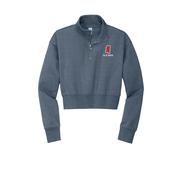 OLE MISS STATE PERFECT FIT QTR ZIP FLEECE 