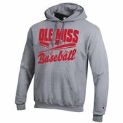 OLE MISS SCRPIT M BASEBALL HOOD