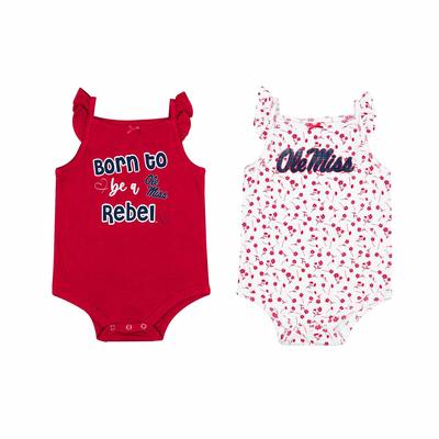 OLE MISS HOPPER 2PACK ONESIE