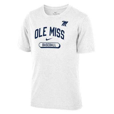 SS ARCHED OLE MISS PILLBOX WITH BASEBALL LEGEND TEE