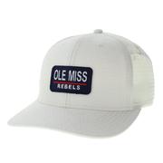 OLE MISS REBELS QUILTED TRUCKER MID PRO SNAPBACK