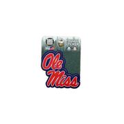 2 INCH STACKED OLE MISS RUGGED STICKER