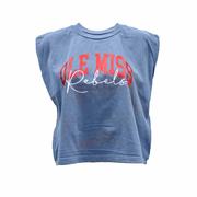 ARCH OLE MISS OVER SCRIPT REBELS MUSCLE TEE