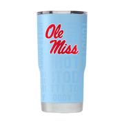 20 OZ STACKED OLE MISS WATERMARK HOTTY TODDY TUMBLER