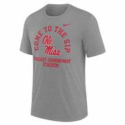 COME TO THE SIP OVER VAUGHT-HEMINGWAY TRIBLEND SS TEE