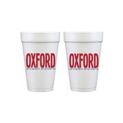 10 PACK OXFORD GPS COORDINATES FOAM CUP
