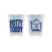 10 PACK HOTTY TODDY OLE MISS SHATTERPROOF CUP