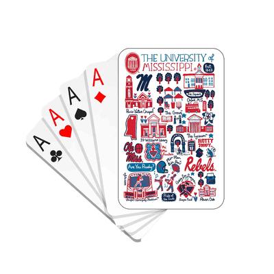 JULIA GASH OLE MISS PLAYING CARDS