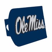 COLORED OLE MISS HITCH COVER