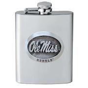 OLE MISS PEWTER FLASK